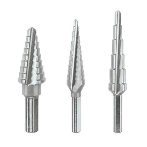 Режущий инструмент Bosch SDH30 High Speed Steel Step Drill Bit Set, 3-Piece — фото лота 1