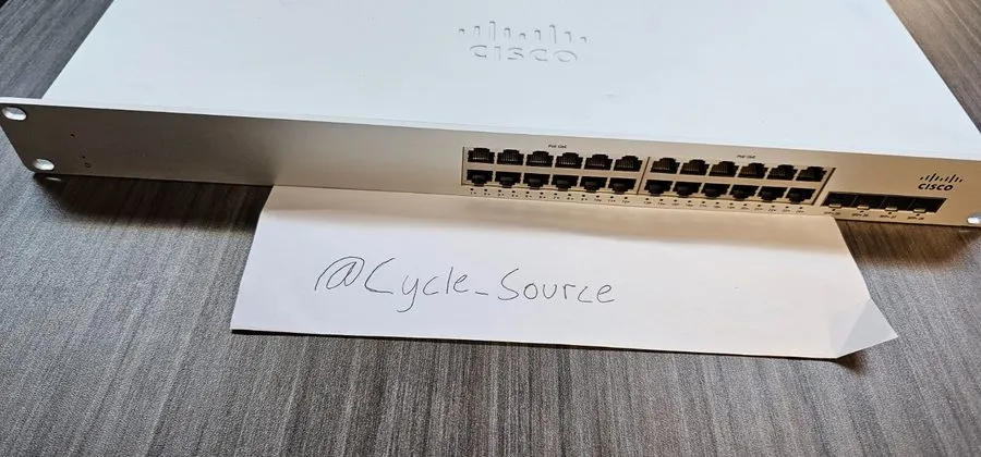 Коммутатор Cisco Meraki MS225-24P 24-Port Gigabit PoE Switch UNCLAIMED Factory