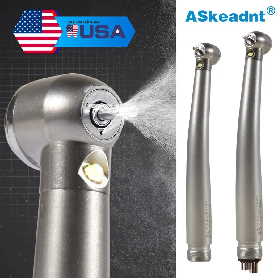 Стоматологический наконечник Dental Fiber Optic LED E-generator high Speed Handp — фото лота 4