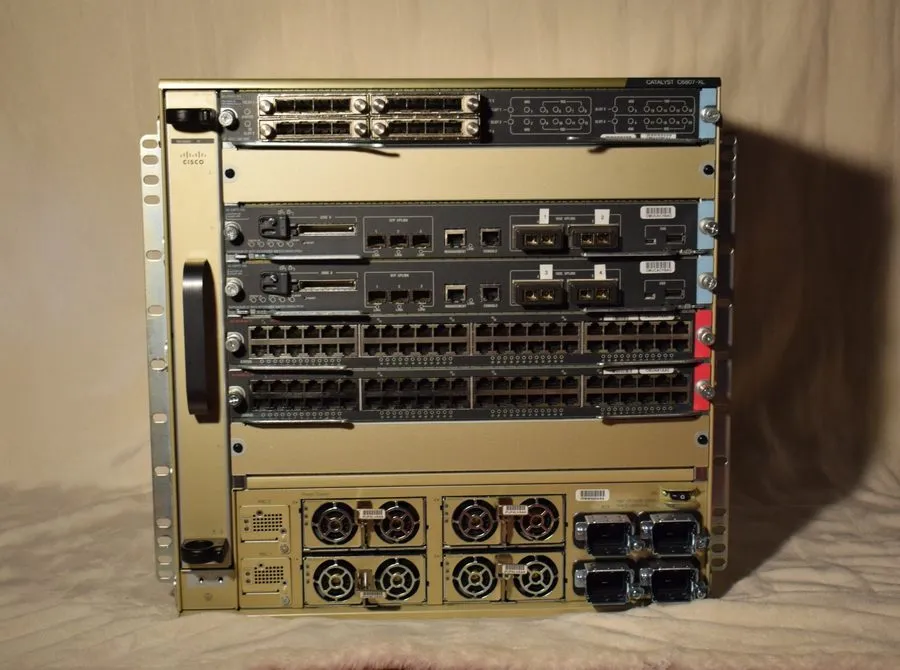 Коммутатор Cisco Catalyst C6807-XL Chassis w/ SUP2T-10G, WS-X6904-40G-2T, 48-Por