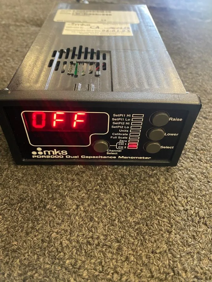 Блок питания MKS PDR-2000 Dual Capacitance Manometer Dual Channel Power Supply a — фото лота 1
