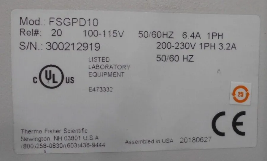 Водяная баня Fisher Scientific FSGPD10 Circulating Water Bath Isotemp GPD10 10L