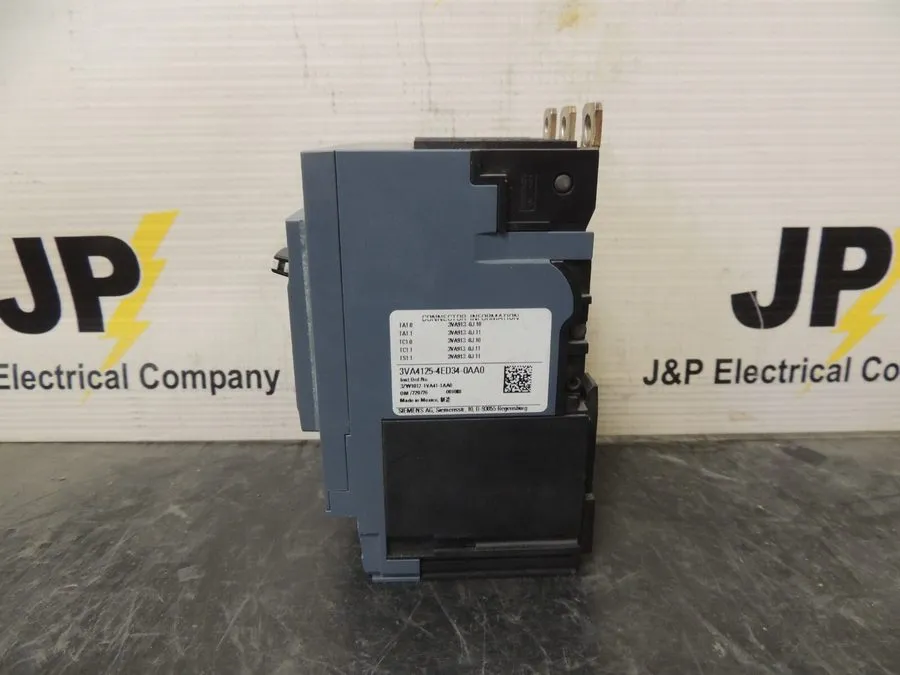 Автоматический выключатель Siemens 3VA4125-4ED34-0AA0 3p 25a 25k Circuit Breaker