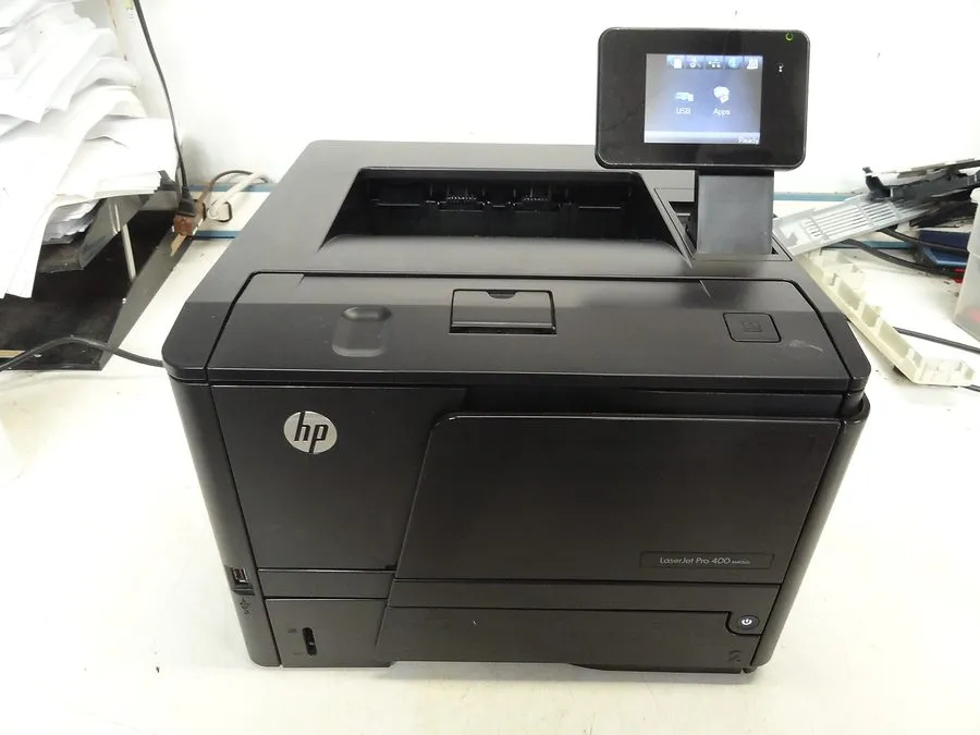 Лазерный принтер HP Laserjet M401dn M401n Laser Printer Cleaned & Serviced