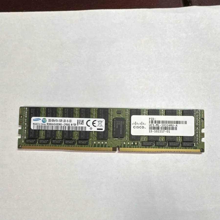 Модуль памяти Samsung 32GB PC4-2133P-RB2-12-DB1 ECC Registered RDIMM M393AK40BB2 — фото лота 1