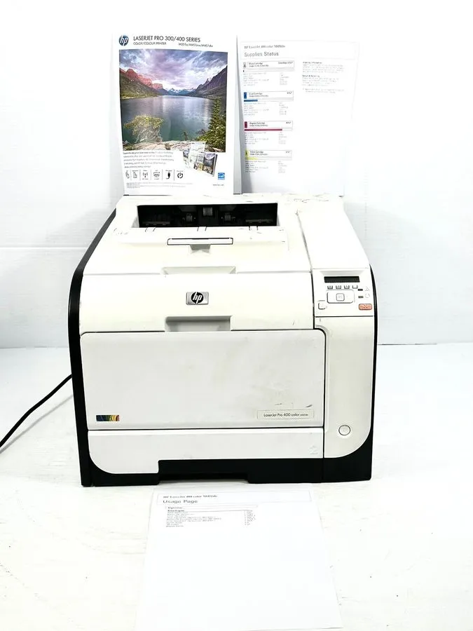 Лазерный принтер HP LaserJet Pro 400 M451NW Color Laser Printer 128MB, 88K Pages — фото лота 3