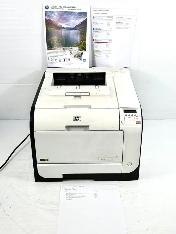 Лазерный принтер HP LaserJet Pro 400 M451NW Color Laser Printer 128MB, 88K Pages — фото лота 4