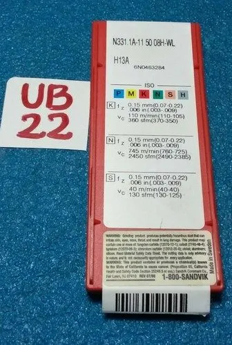 Режущий инструмент SANDVIK N331.1A-11 50 08H-WL 1130 CARBIDE INSERT