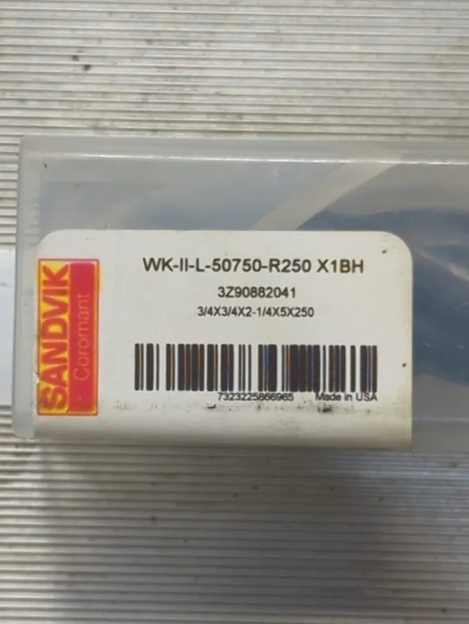 Режущий инструмент Sandvik 3/4" 5 Flute Carbide Endmill 3/4" Shank WK-II-L-50750