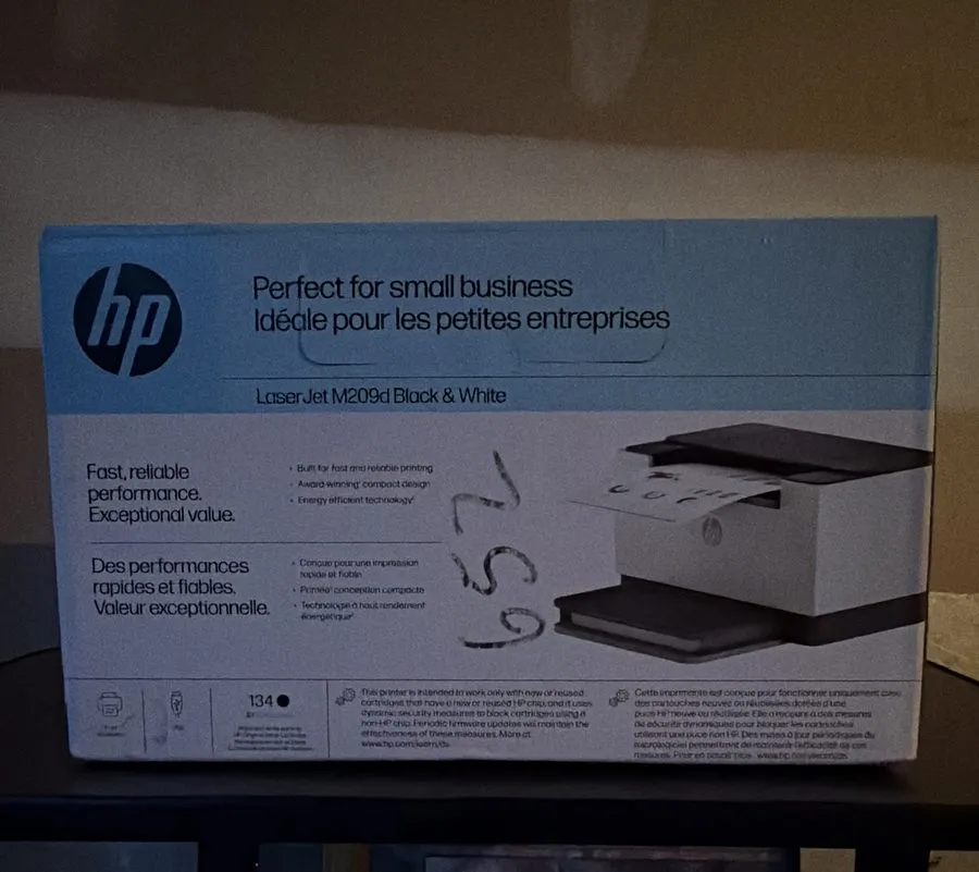 Лазерный принтер HP LaserJet M209d Laser Printer, Black And White Mobile Up to 2 — фото лота 1
