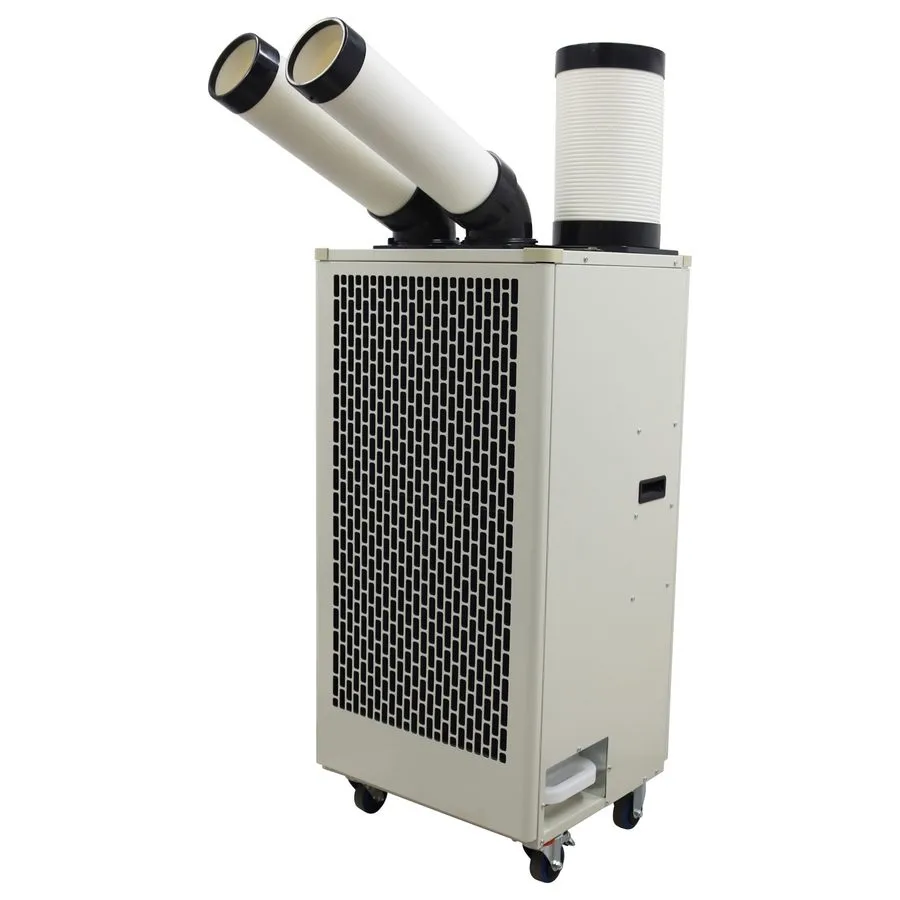 Кондиционер 220V Movable Industrial Air Conditioner 2 Tube Spot Cooler 15400Btu/ — фото лота 2