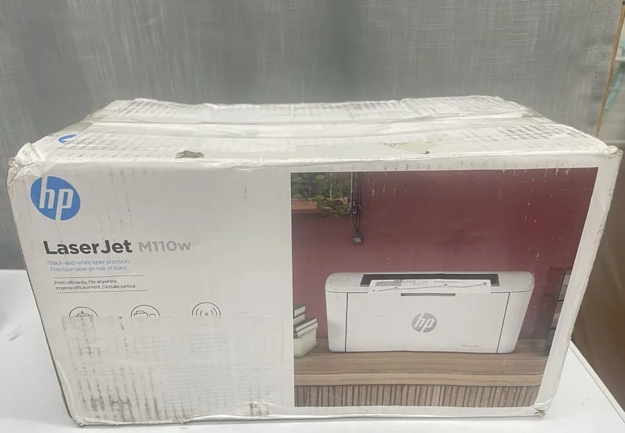 Лазерный принтер HP LaserJet M110w White Wireless Bluetooth Monochrome Laser Pri
