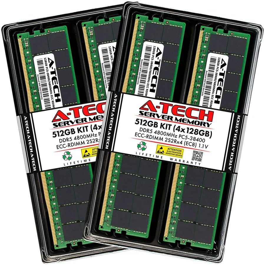 Модуль памяти 256GB 2x128GB PC5-4800 RDIMM Supermicro SuperServer SYS-521GE-TNRT