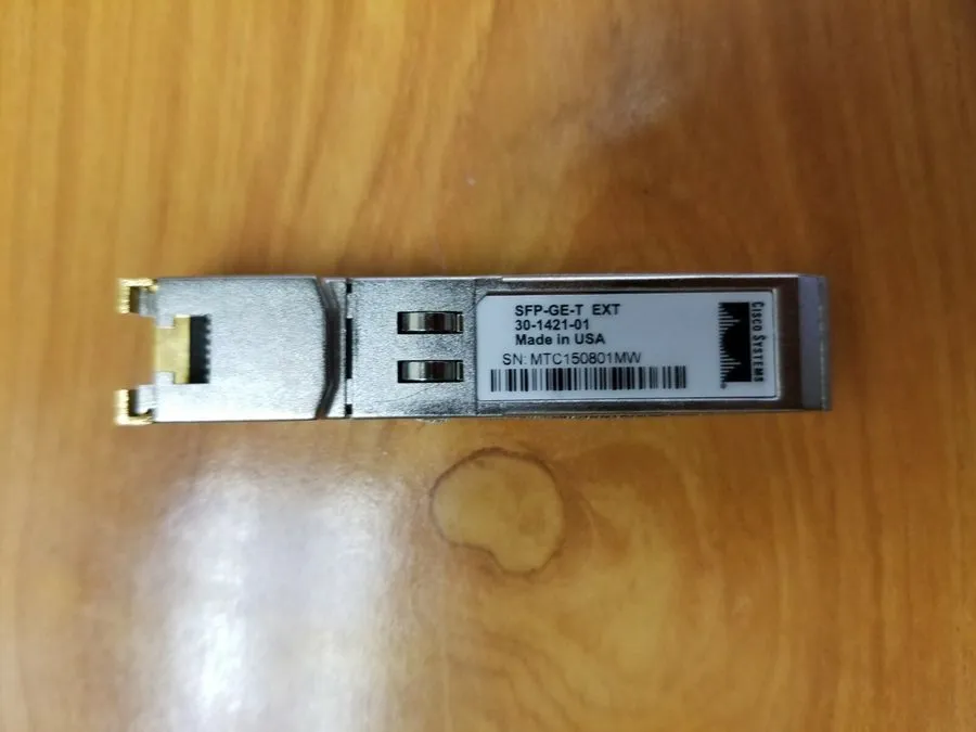 Трансивер Cisco SFP-GE-T 1000Base Transceiver Module RJ45 SFP 30-1421-01
