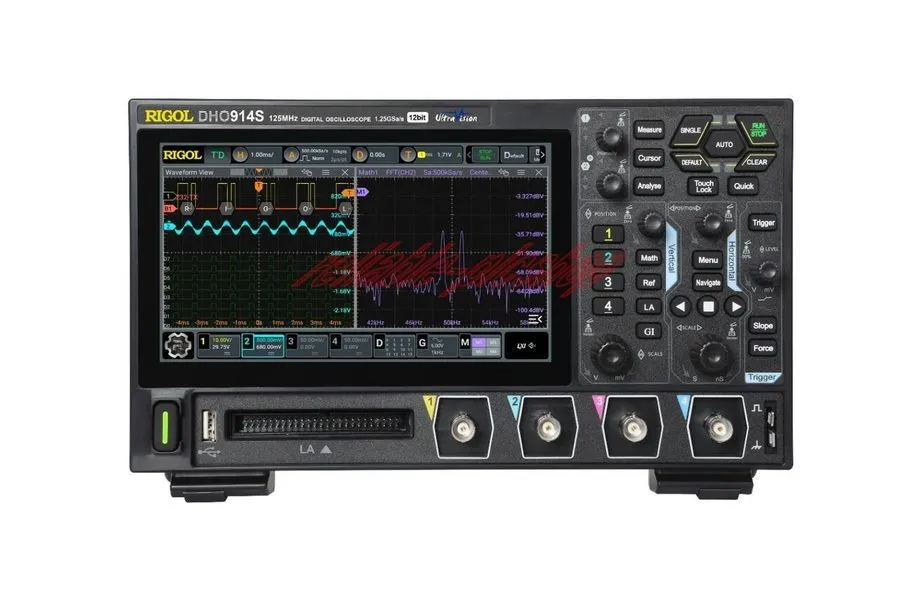 Осциллограф RIGOL DHO914S DIGITAL OSCILLOSCOPE 125MHz, 1.25GSa/s, 4ch, 16 dig. c