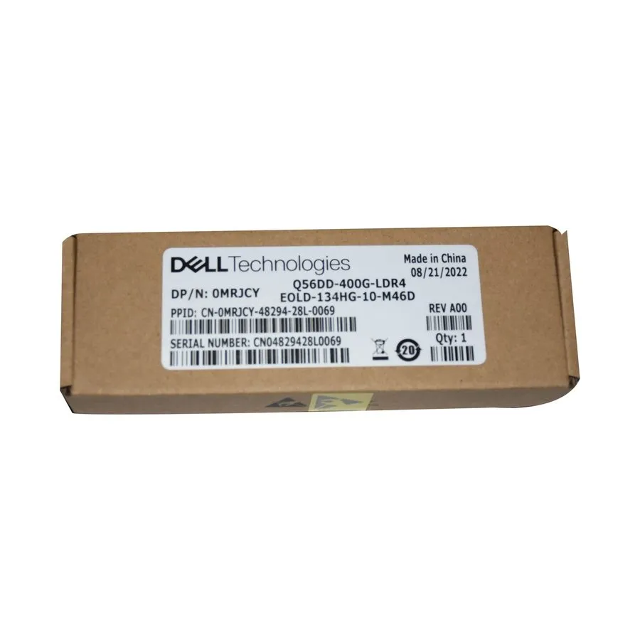 Трансивер Dell Q56DD-400G-LDR4 400G QSFP-DD DR4 1310nm 10km MPO SMF Transceiver  — фото лота 1