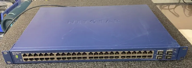 Коммутатор NetGear ProSafe (GS748TS) 48-Ports External Switch Managed stackable