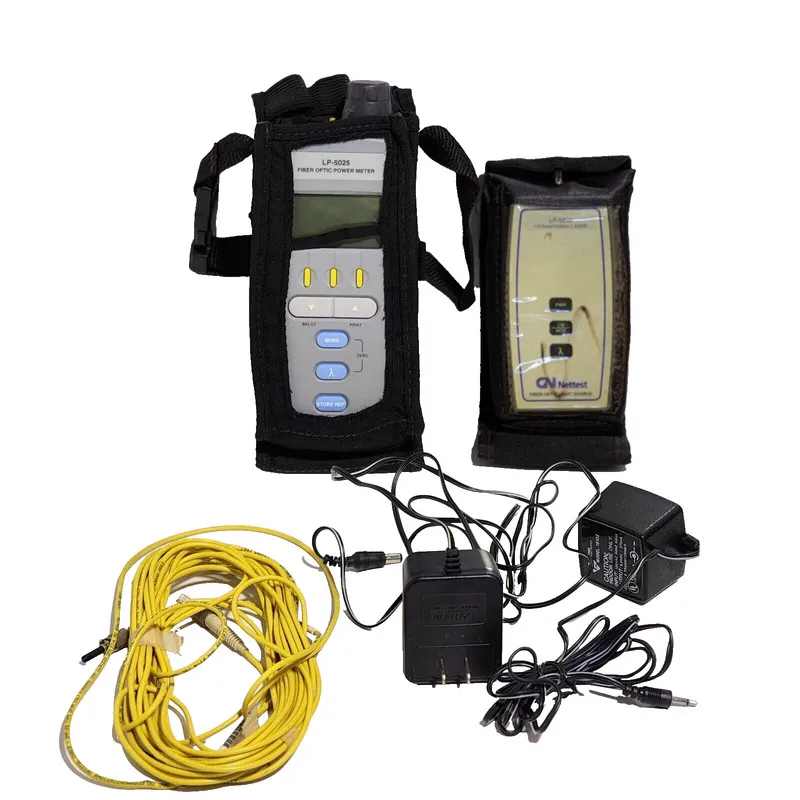 Измеритель мощности Laser Procision Fiber Optic Power Meter & Light Source LP-50 — фото лота 1