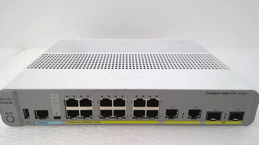 Коммутатор CISCO WS-C3560CX- -S 12-Port 3 Layer Switch PoE 240W SKU 25564