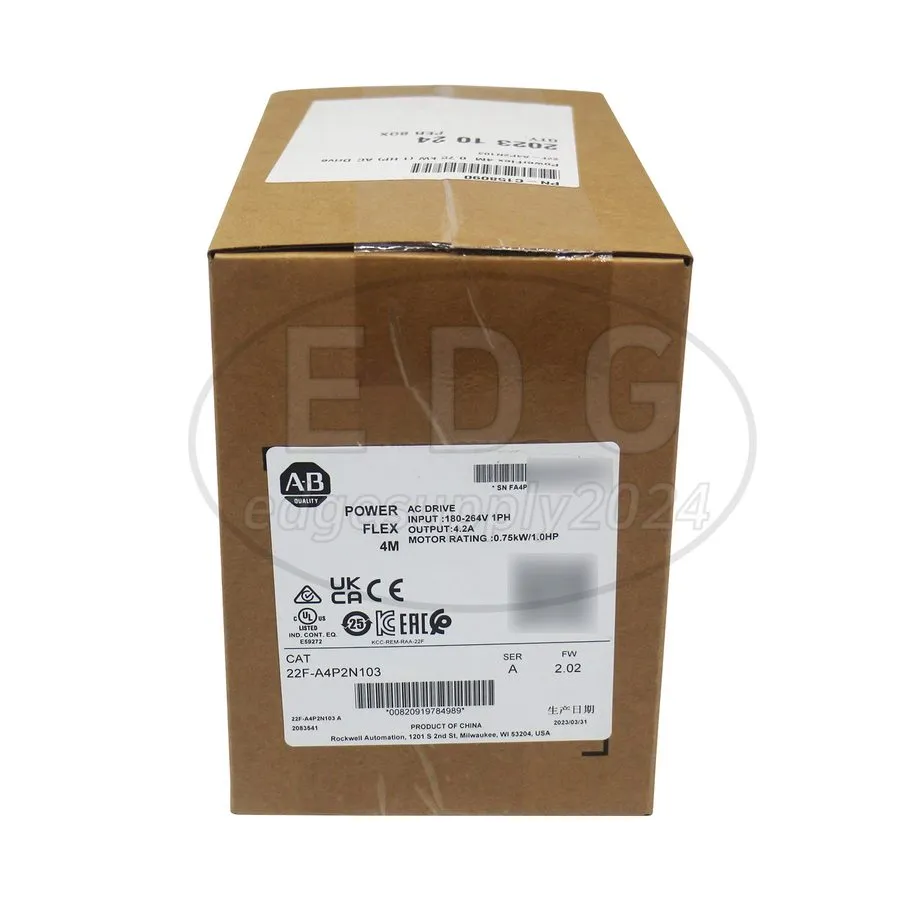 Частотный преобразователь Allen Bradley 22F-A4P2N103 PowerFlex 4M AC Drive 0.75