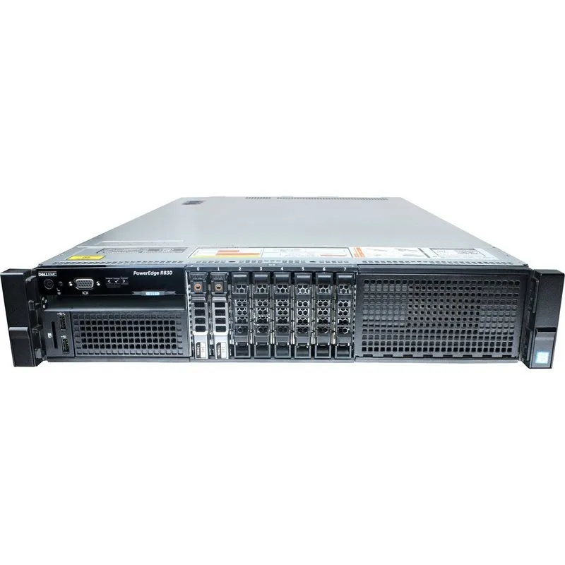 Сервер Dell PowerEdge R830 Server 4x E5-4669v4 2.2GHz 22C 128GB 2x 1.92TB SSD H7 — фото лота 2