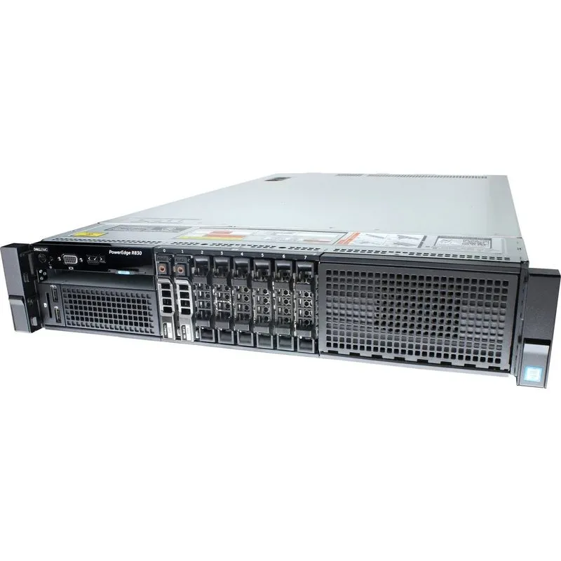 Сервер Dell PowerEdge R830 Server 4x E5-4669v4 2.2GHz 22C 128GB 2x 1.92TB SSD H7 — фото лота 3