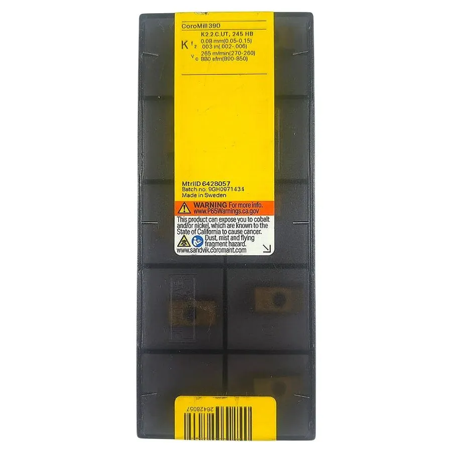 Режущий инструмент SANDVIK Coromant R390-17 04 08M-MM 2030 Carbide Milling Inser — фото лота 2