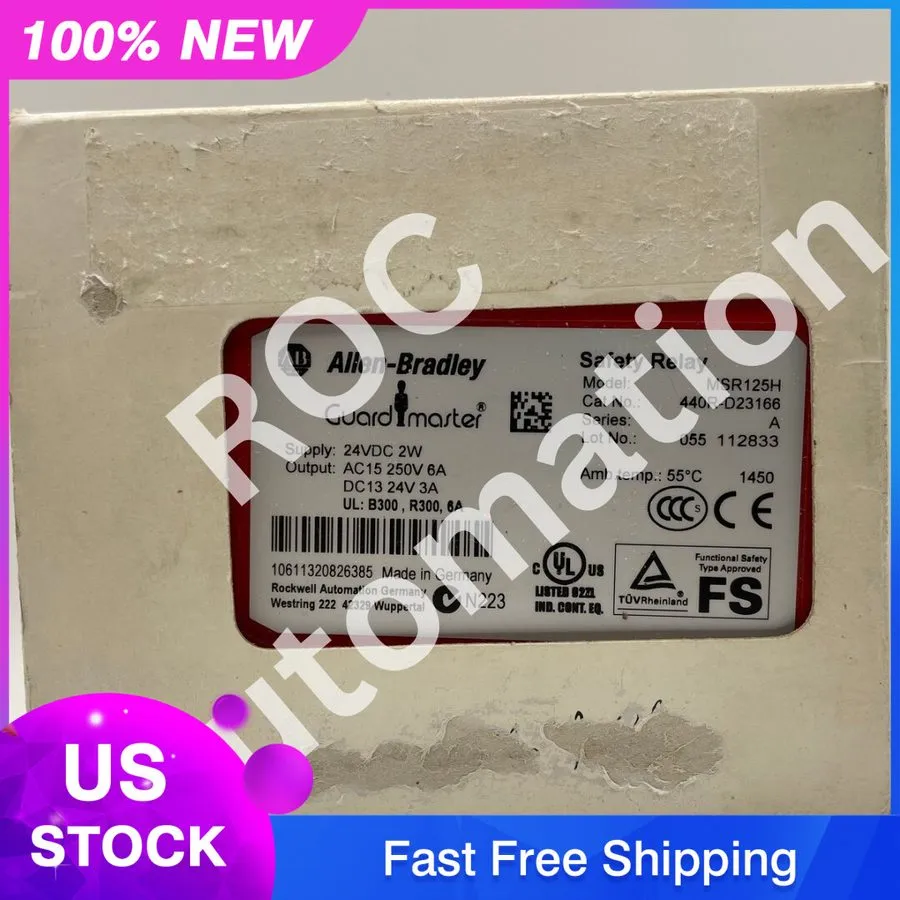 Реле безопасности Allen-Bradley Guard master 440R-D23166 MSR125H safety relay 24