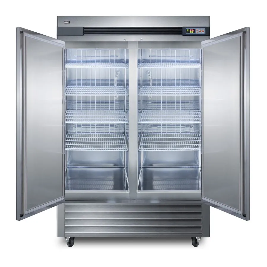 Морозильный шкаф Summit SCFF497 56"W 49 Cu. Ft. Reach-In Commercial Freezer Stai — фото лота 2