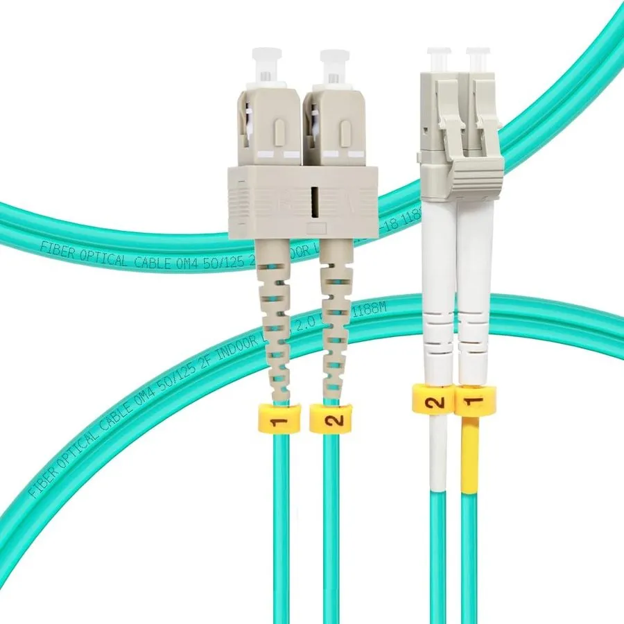 Патч-корд SpeedyCables- 2M/7ft LC to LC Fiber Patch Cable OM3 Multimode 10GB/40G