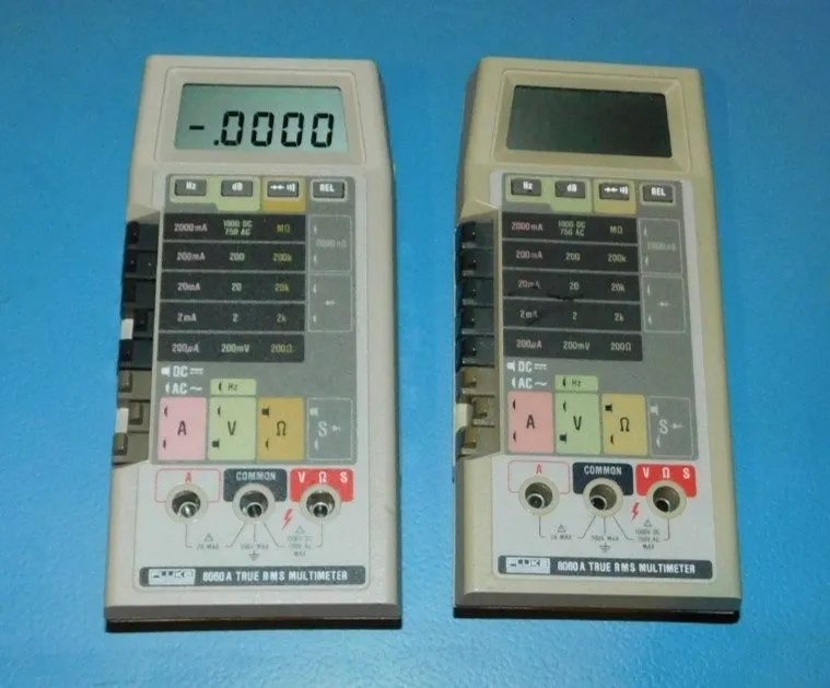 Мультиметр Fluke 8060A Multimeters. TRMS. 4.5 Digits.