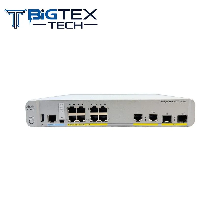 Коммутатор Cisco Catalyst WS-C2960CX- -L Cisco Catalyst 2960-CX 8 Port PoE