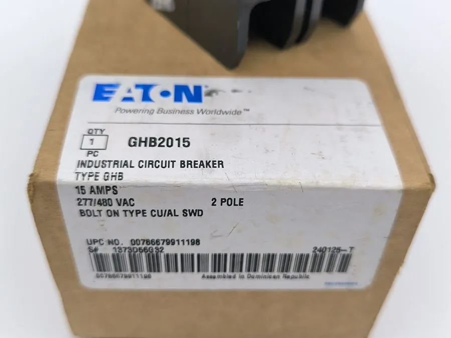 Автоматический выключатель Westinghouse GHB2015 Circuit Breaker 15 amp 2 pole 14