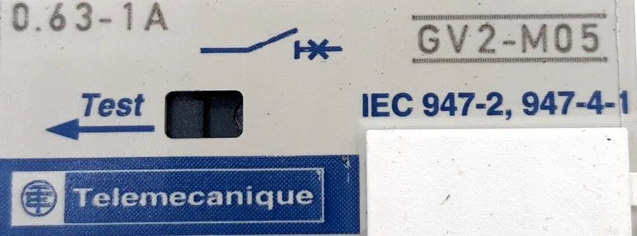 Автоматический выключатель Telemecanique GV2-M05 0.63- 1A 690V Motor Circuit Bre