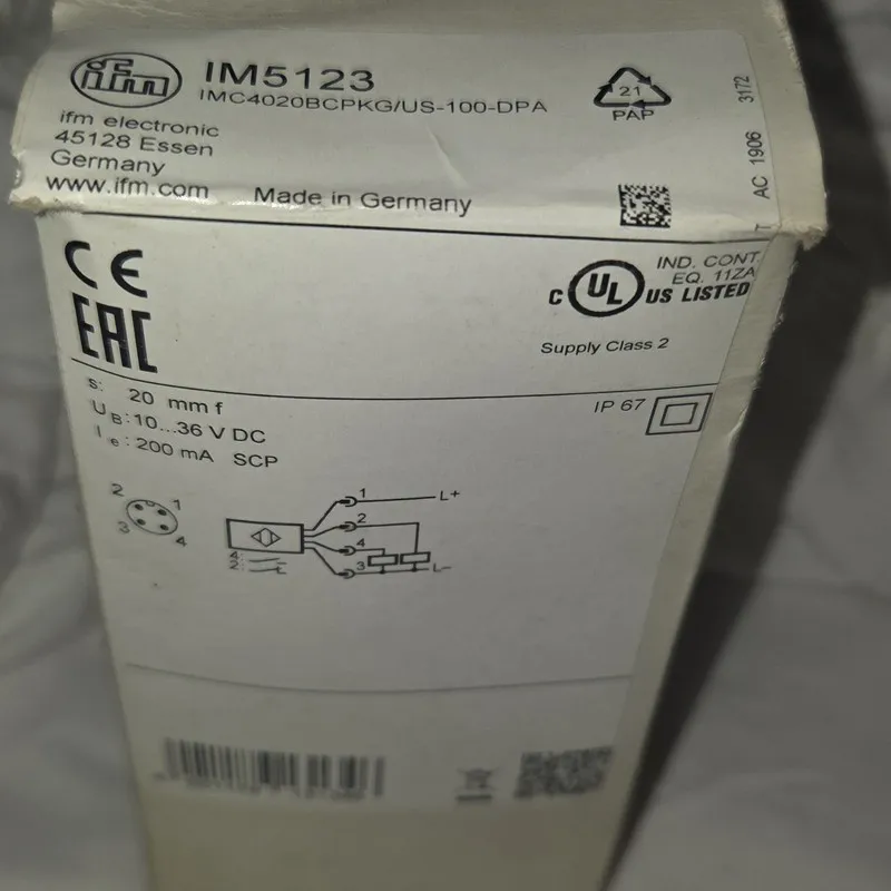 Датчик приближения IFM IM5123 Proximity Switch Sensor — фото лота 2