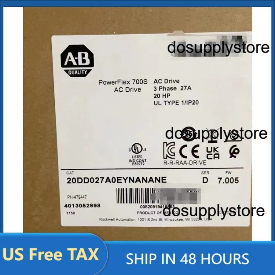 Частотный преобразователь Allen-Bradley 20DD027A0EYNANANE PowerFlex 700S AC Driv