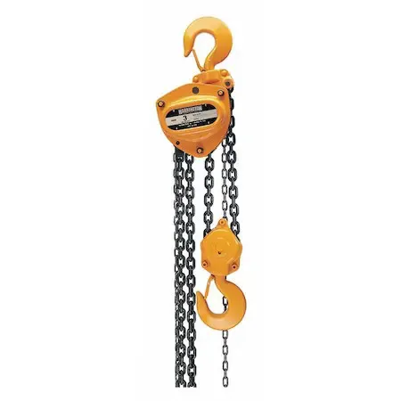 Таль SLIP CLUTCH Harrington CB030-10 Chain Hoist Fall 6000 lb. 10' Lift — фото лота 1