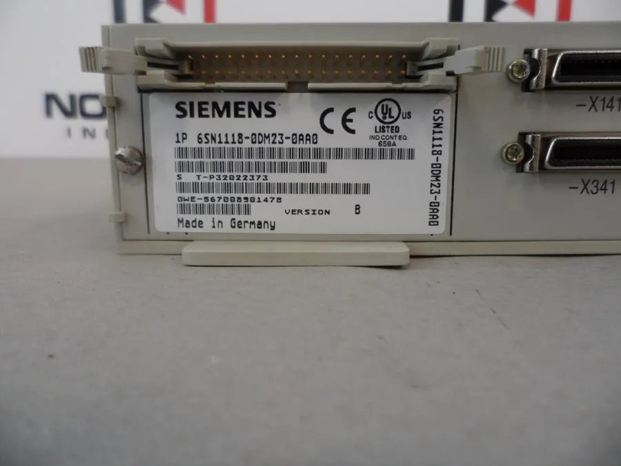 Сервоусилитель Siemens SIMODRIVE 611-D 6SN1118-0DM23-0AA0 Control Module Version