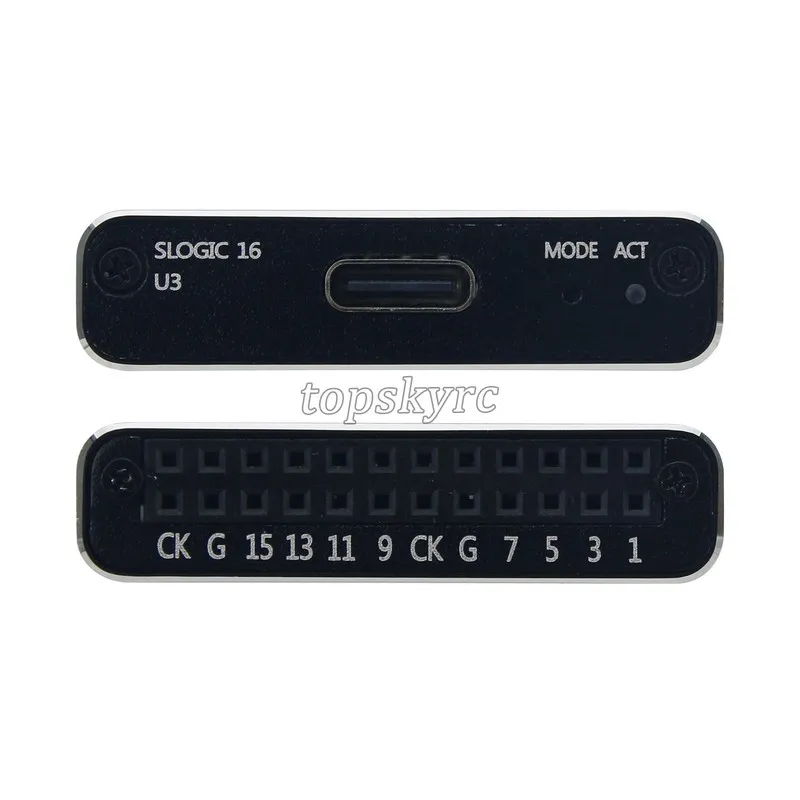 Логический анализатор Sipeed SLogic16U3 Mini 16CH High Speed USB3.0 Logic Analyz