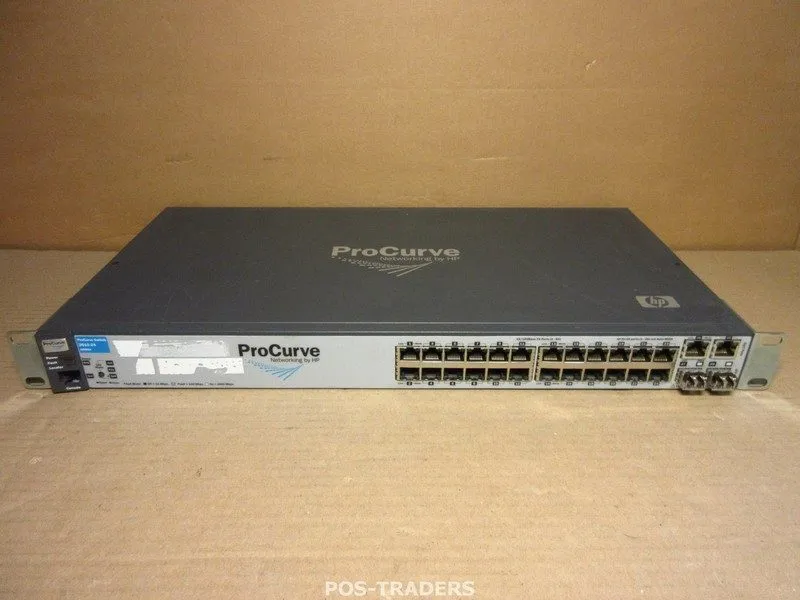 Коммутатор HP J9085A Procurve 2610-24 24x 10/100 2 SFP Fanless Layer 2+ Switch I