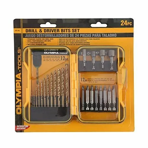 Режущий инструмент Olympia Tools Drill Driver Tool Set, 87-142 — фото лота 1