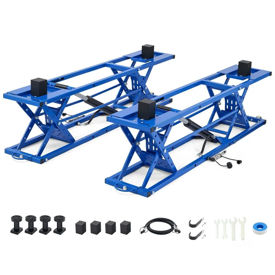 Автоподъёмник 5000lb Portable Car Lift, 9.06"-25.6" Range, Q235B Steel, Extended
