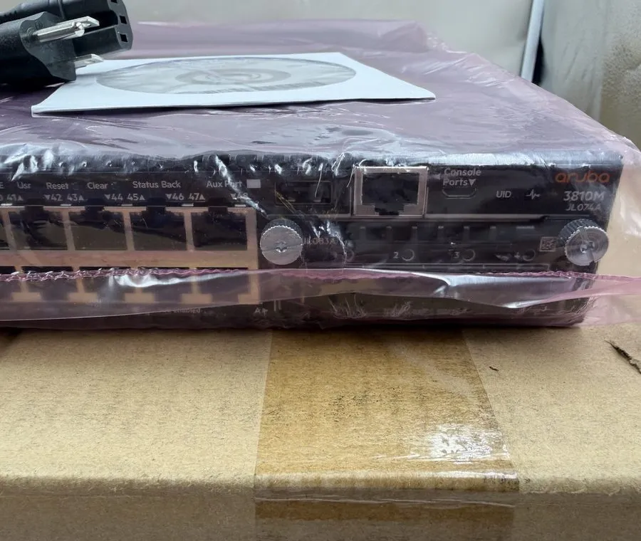 Коммутатор ARUBA JL074A 3810M 48G POE+ + JL083A 10GBE SPF SWITCH 48 PORT — фото лота 2