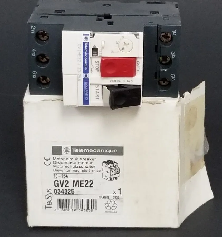 Автоматический выключатель Schneider Motor Circuit Breaker GV2ME22 20 25 A 3POLE