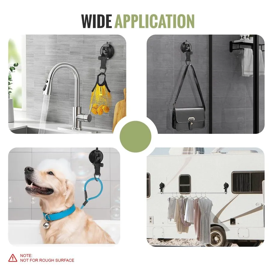 Вакуумная присоска Heavy Duty Suction Cup Security Hooks для Camping4 — фото лота 2