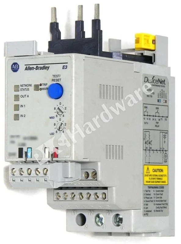 Реле защиты Open Pre-owned Allen Bradley 193-EC1CB Ser C E3 Motor Protection Rel