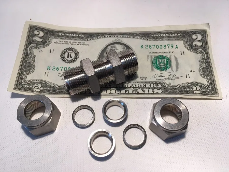 Фитинг Swagelok SS-810-61 Tube Fitting, Bulkhead Union, 1/2 in. Tube OD
