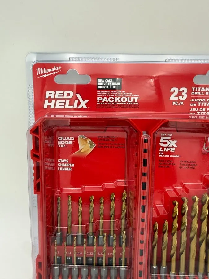 Режущий инструмент Milwaukee 48-89-4631 SHOCKWAVE Impact Duty RED HELIX TiN Dril