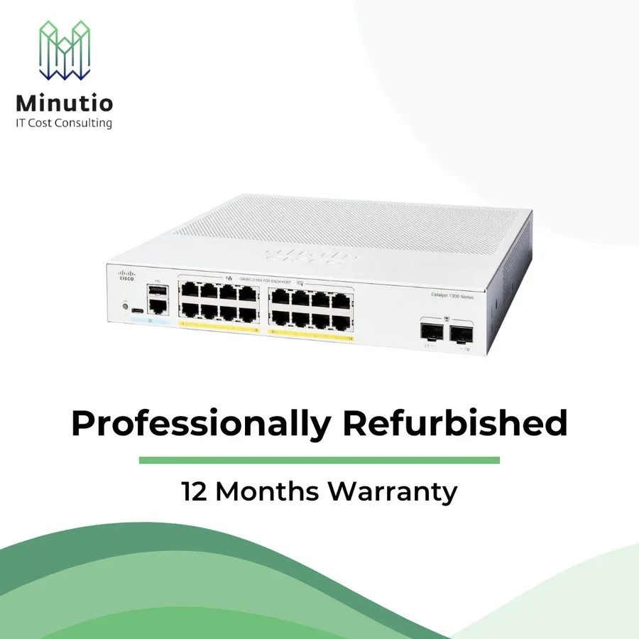 Коммутатор Cisco C1300-16P-2G