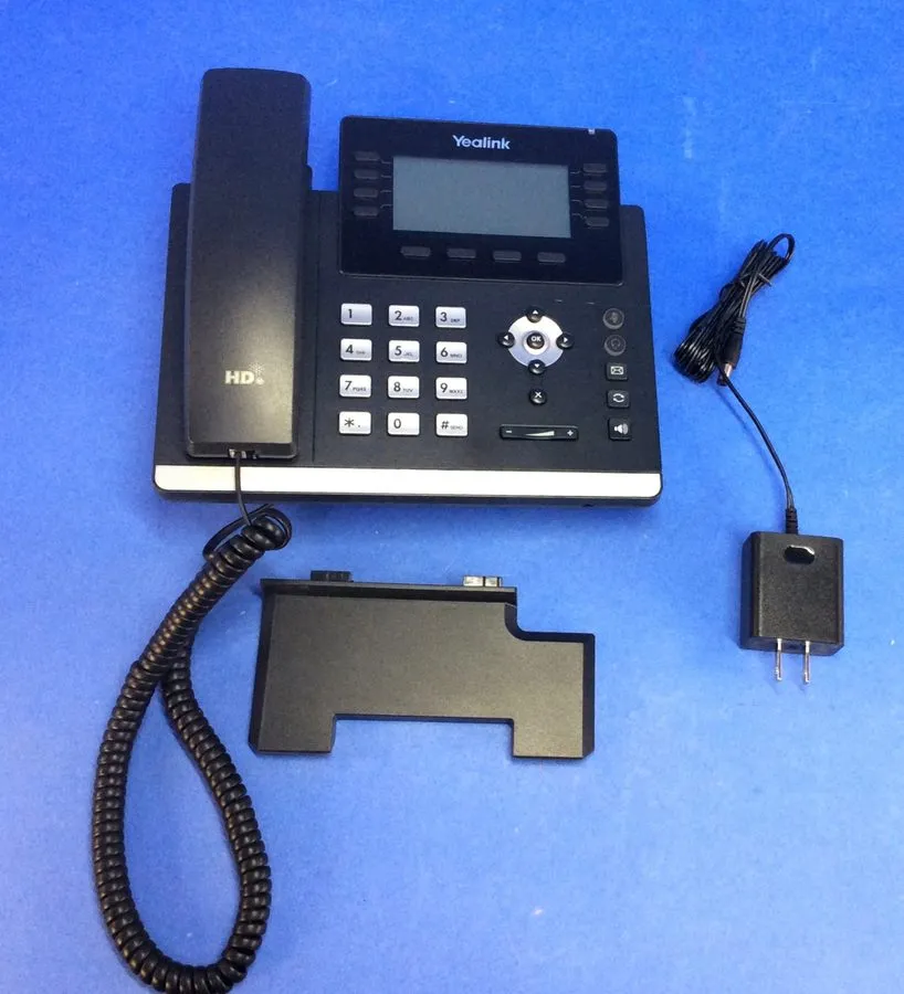 IP-телефон Yealink SIP-T43U Gigabit 12-Line IP Phone Dual USB Ports Desktop Phon